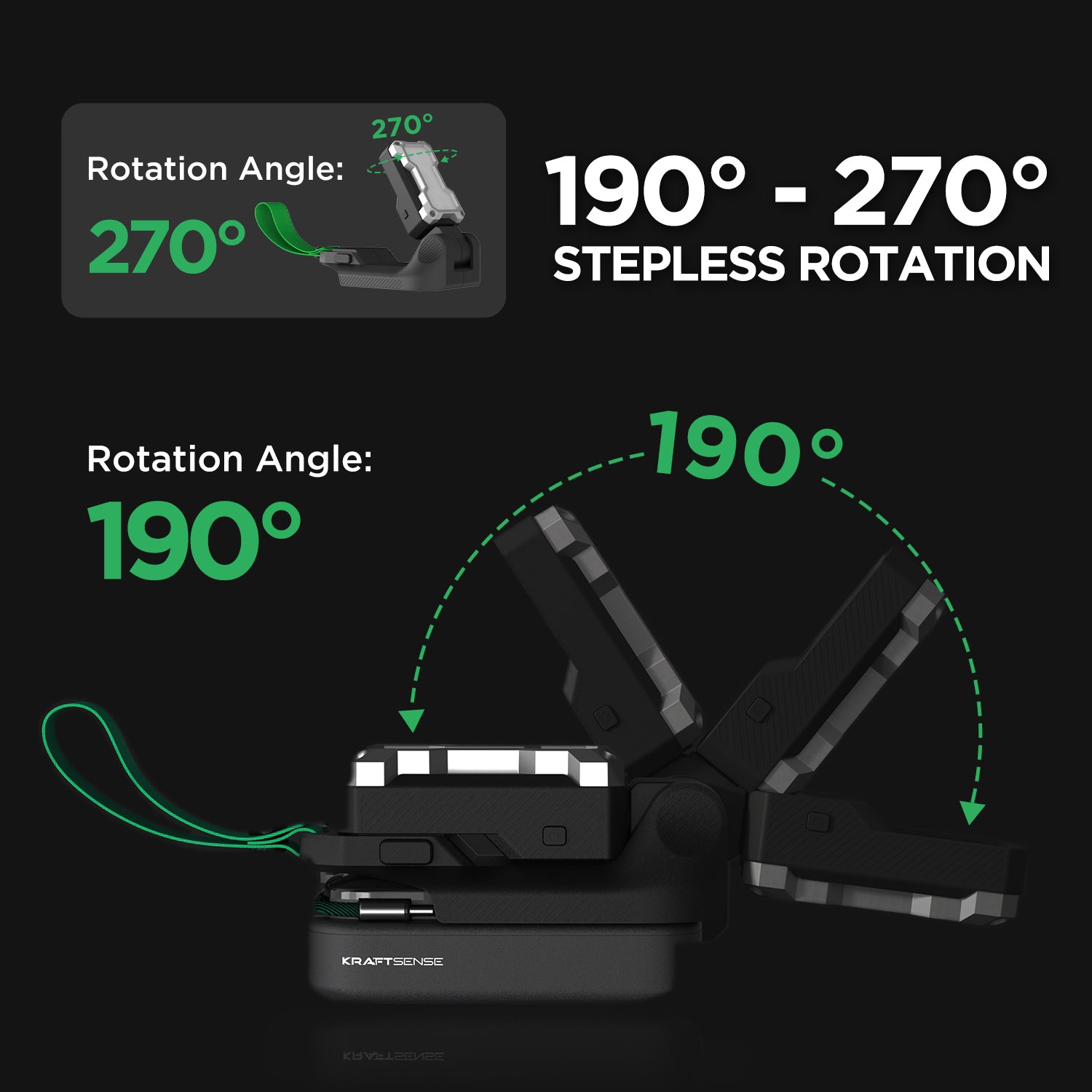 【COMING SOON | $19.99】Kraftsense U20X Slim 20V Cordless LED Work Light – with 2.0Ah 2-in-1 Battery & Power Bank