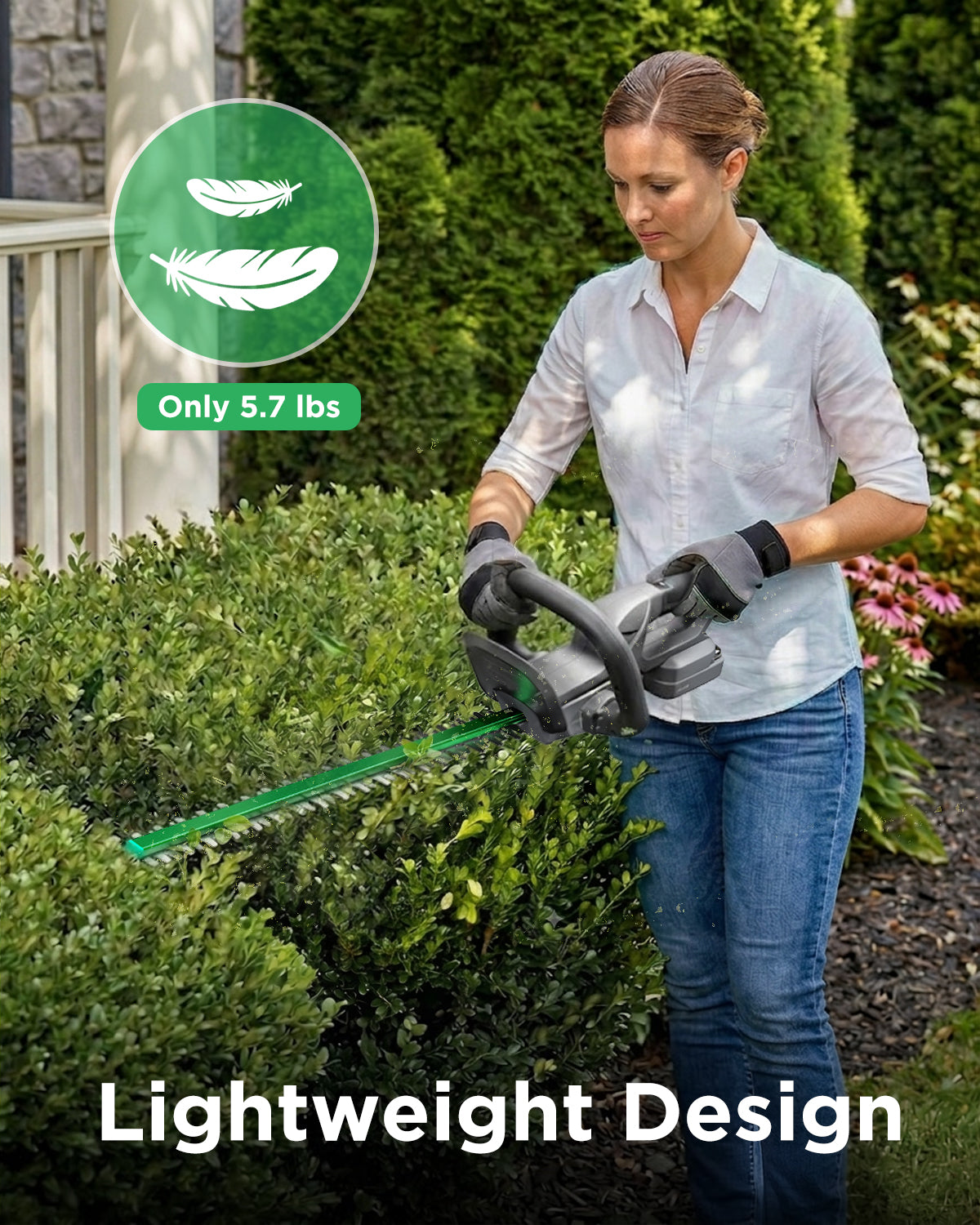 【COMING SOON】Kraftsense U20X Slim 20V Cordless Brushless Hedge Trimmer with 2.0Ah Battery