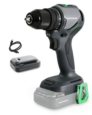 U20X Brushless 2-Speed Drill — Single Battery Kit (U20X-2.0Ah Slim, No Charger)