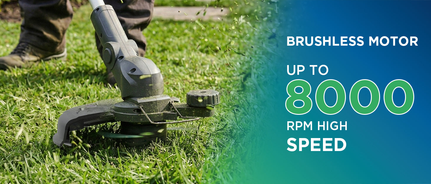 Kraftsense Slim 20V 2.0Ah Cordless Brushless String Trimmer