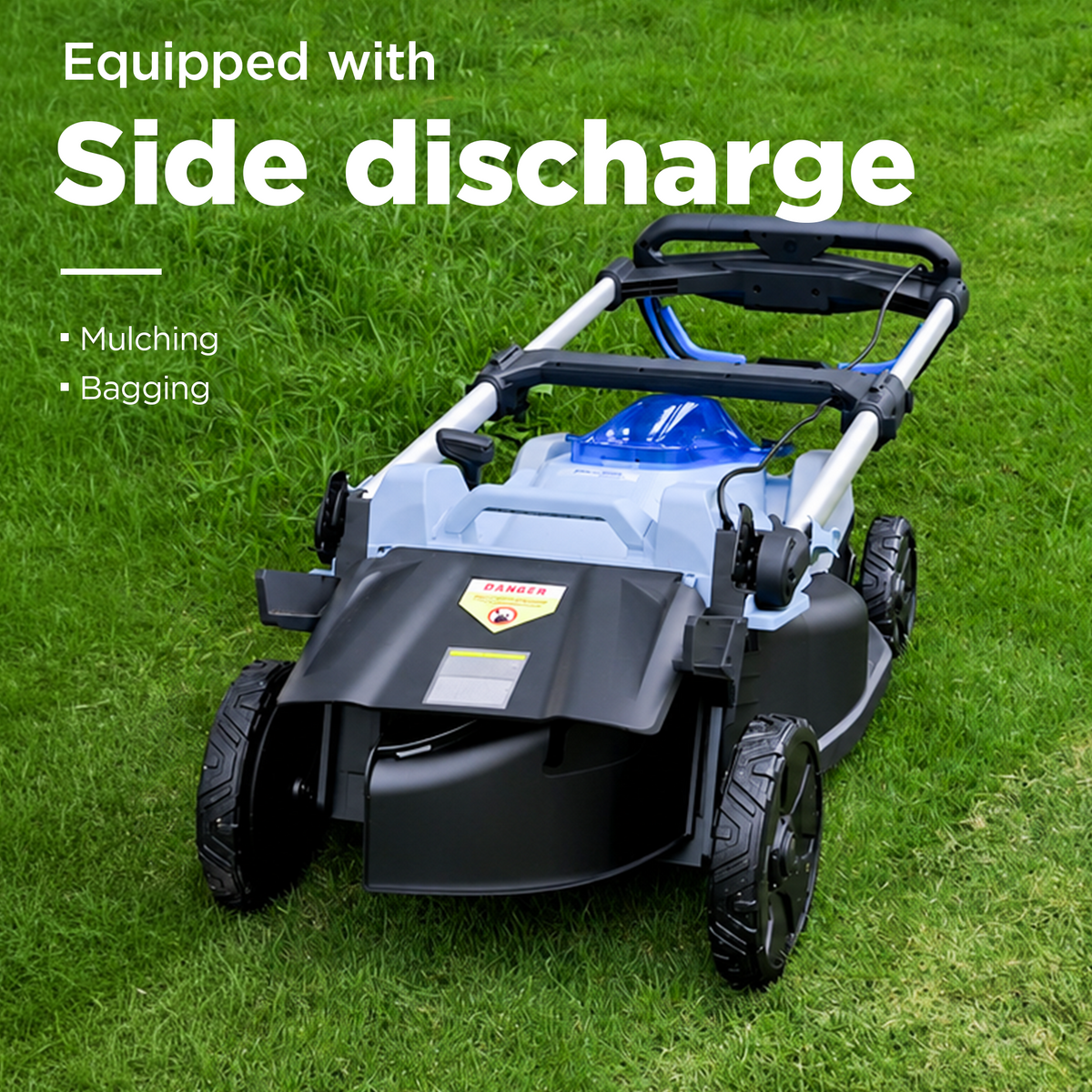 Kraftsense U40X 40V Brushless 21-inch Self-Propelled Lawn Mower (510 mm)