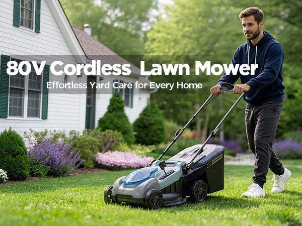 KraftSense U40X Brushless 18-Inch Self-Propelled Lawn Mower, Dual-Battery Kit with 2 x 4.0Ah Batteries and Charger