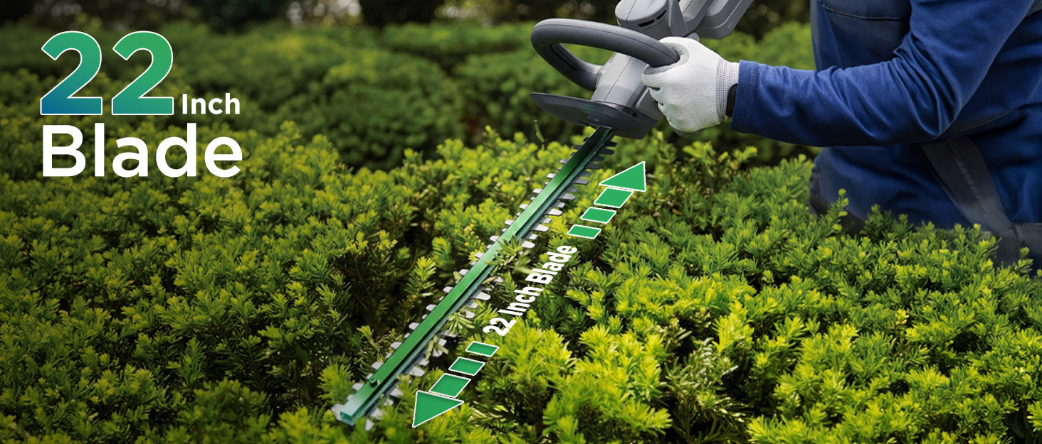 【COMING SOON】Kraftsense U20X Slim 20V Cordless Brushless Hedge Trimmer with 2.0Ah Battery