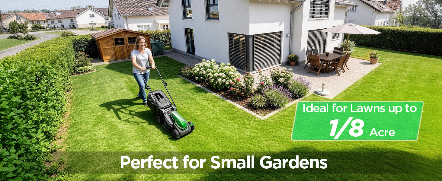 Kraftsense U20X Slim 20V Brushless Cordless Lawn Mower 14