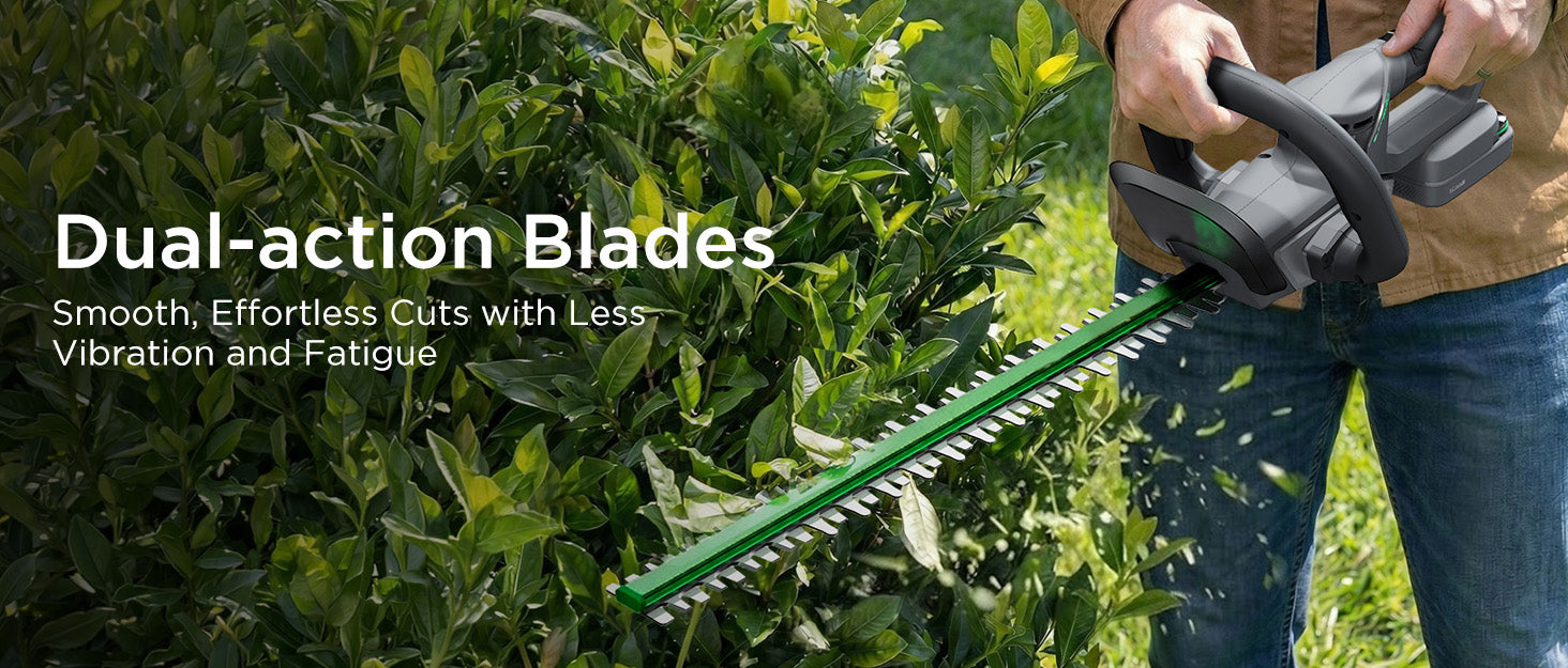 【COMING SOON】Kraftsense U20X Slim 20V Cordless Brushless Hedge Trimmer with 2.0Ah Battery