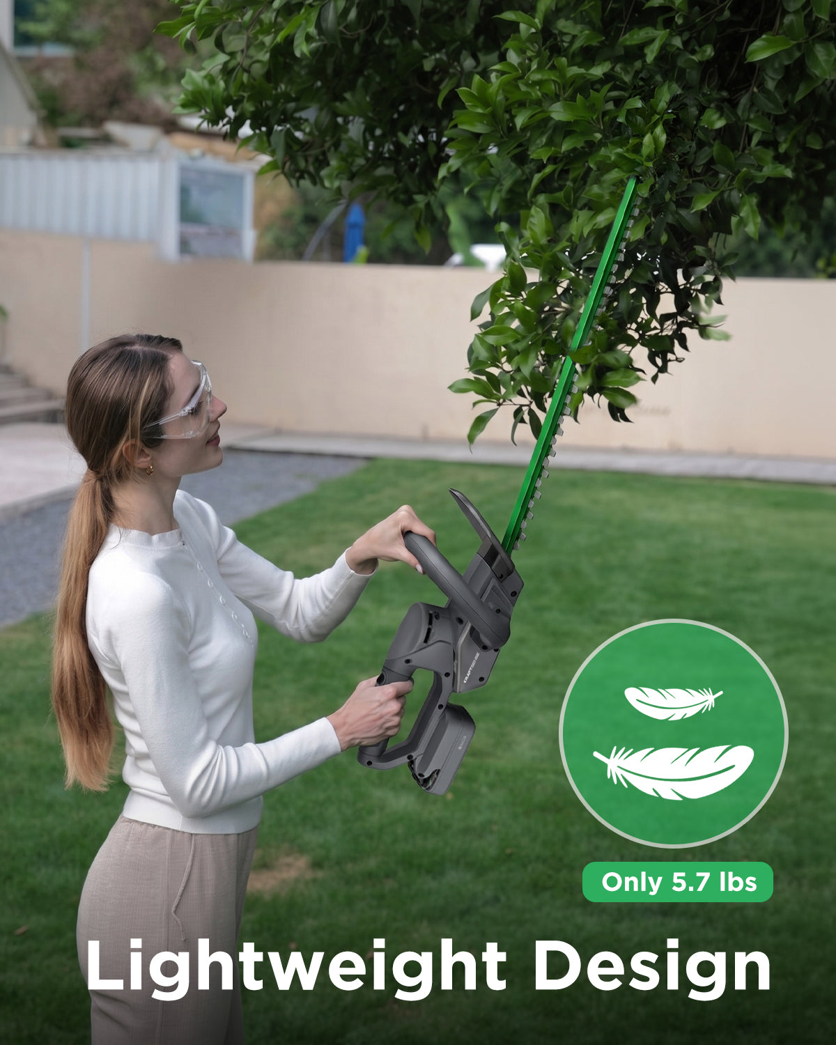【COMING SOON】Kraftsense U20X Slim 20V Cordless Brushless Hedge Trimmer with 2.0Ah Battery