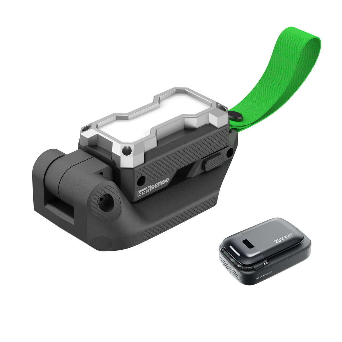 【COMING SOON | $19.99】Kraftsense U20X Slim 20V Cordless LED Work Light – with 2.0Ah 2-in-1 Battery & Power Bank