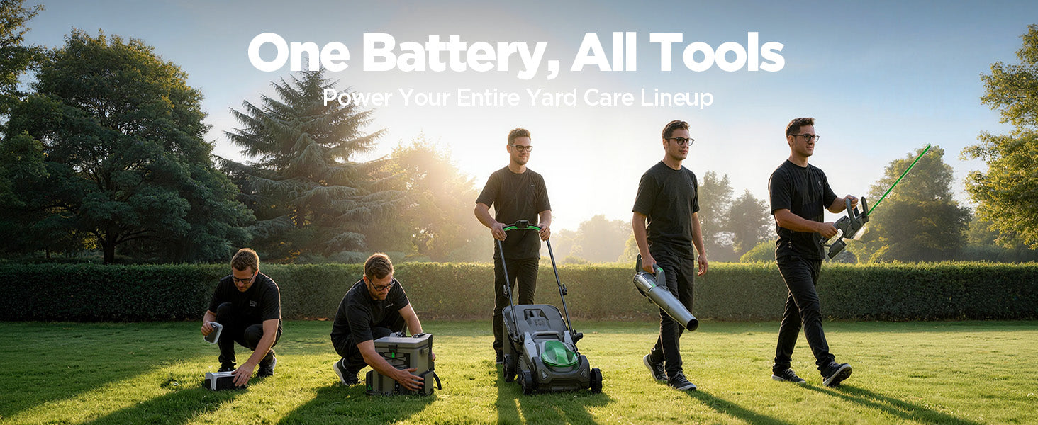 Kraftsense U20X Slim 40V Brushless Cordless Lawn Mower 18