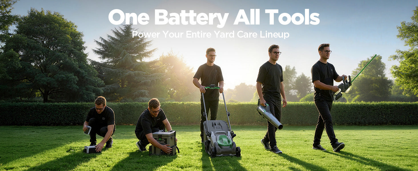 Kraftsense U20X Slim 40V Brushless Cordless Lawn Mower 16