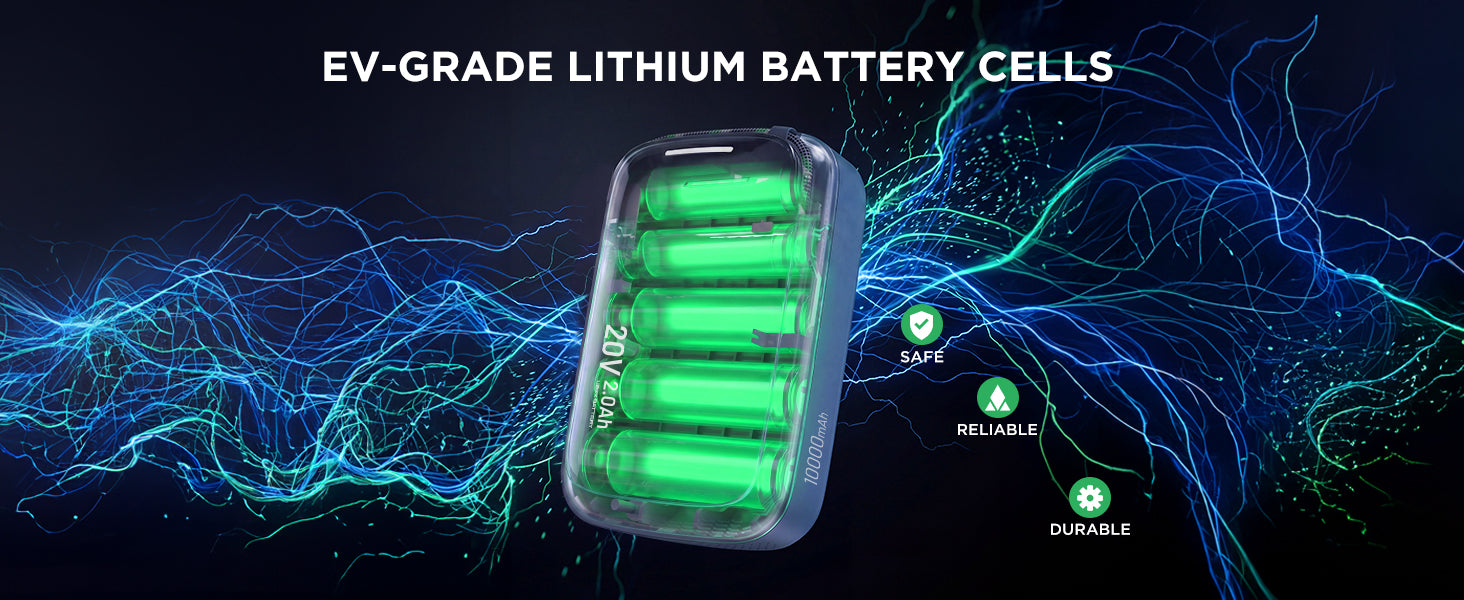$9.99 Limited Time Offer|Kraftsense U20X  Slim 20V 2-in-1 Tool Battery & Power Bank 2.0Ah