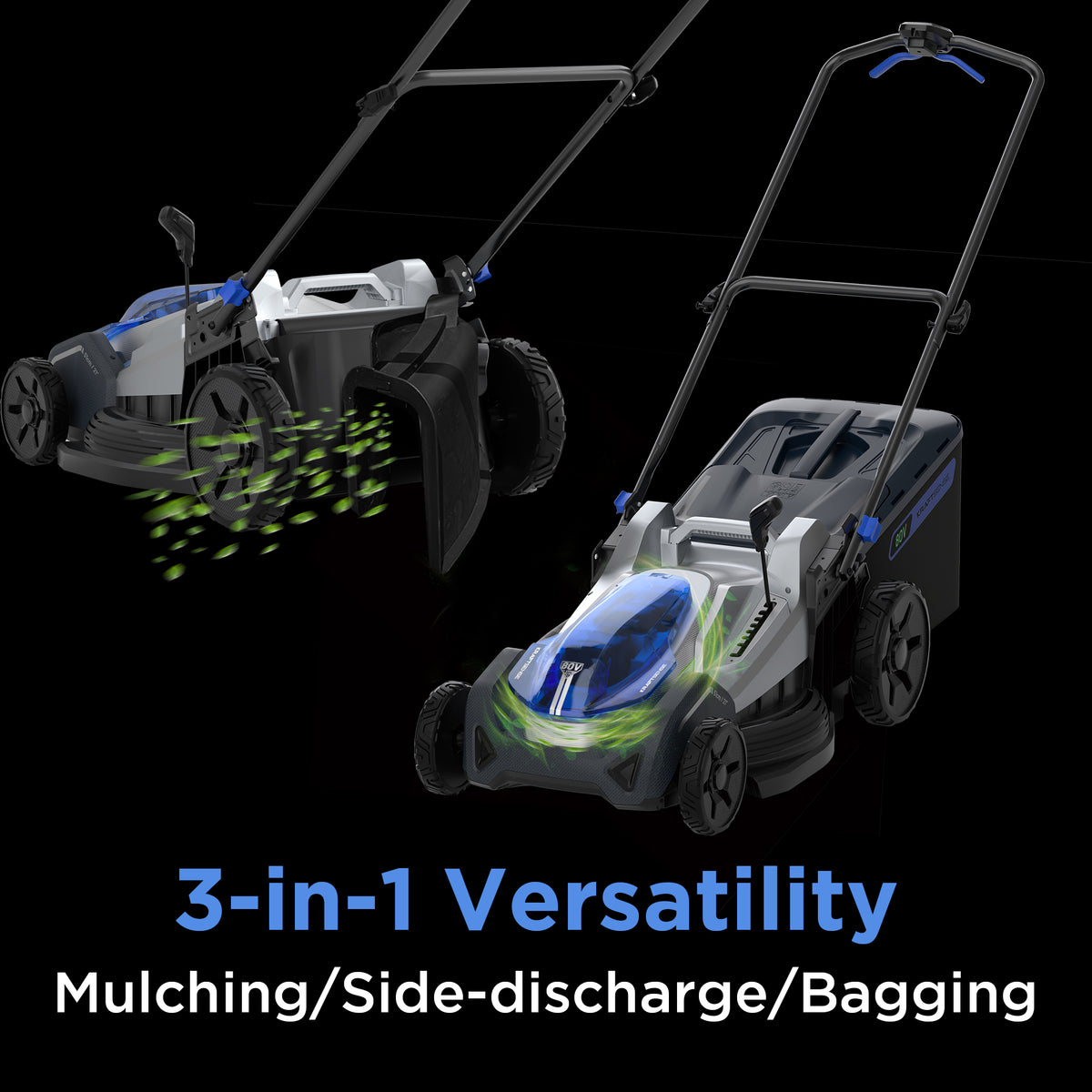 Kraftsense U40X 40V Brushless Dual-Battery 21-inch Lawn Mower (510mm)