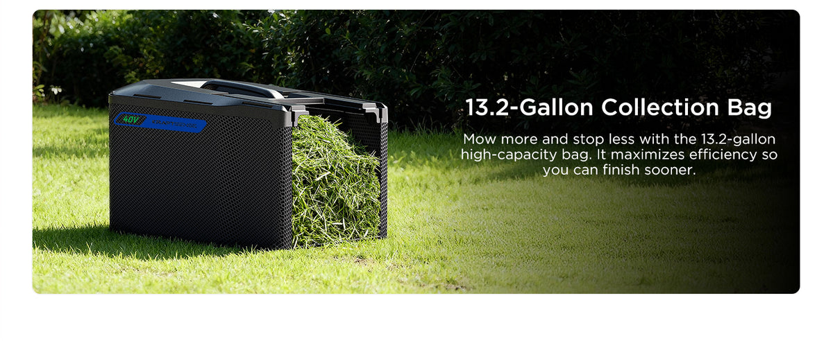 Kraftsense U40X 40V Brushless Dual-Battery 21-inch Lawn Mower (510mm)