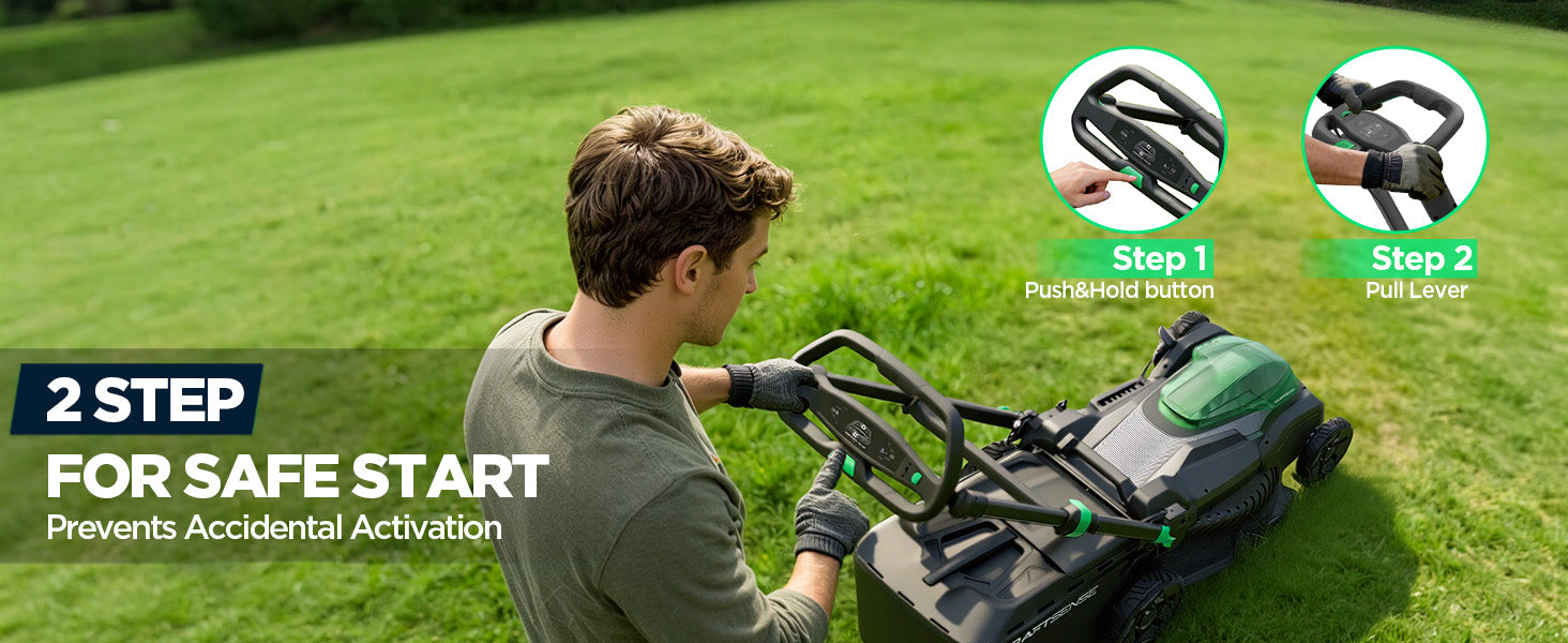 Kraftsense U20X  Slim 40V Brushless Cordless Lawn Mower 21