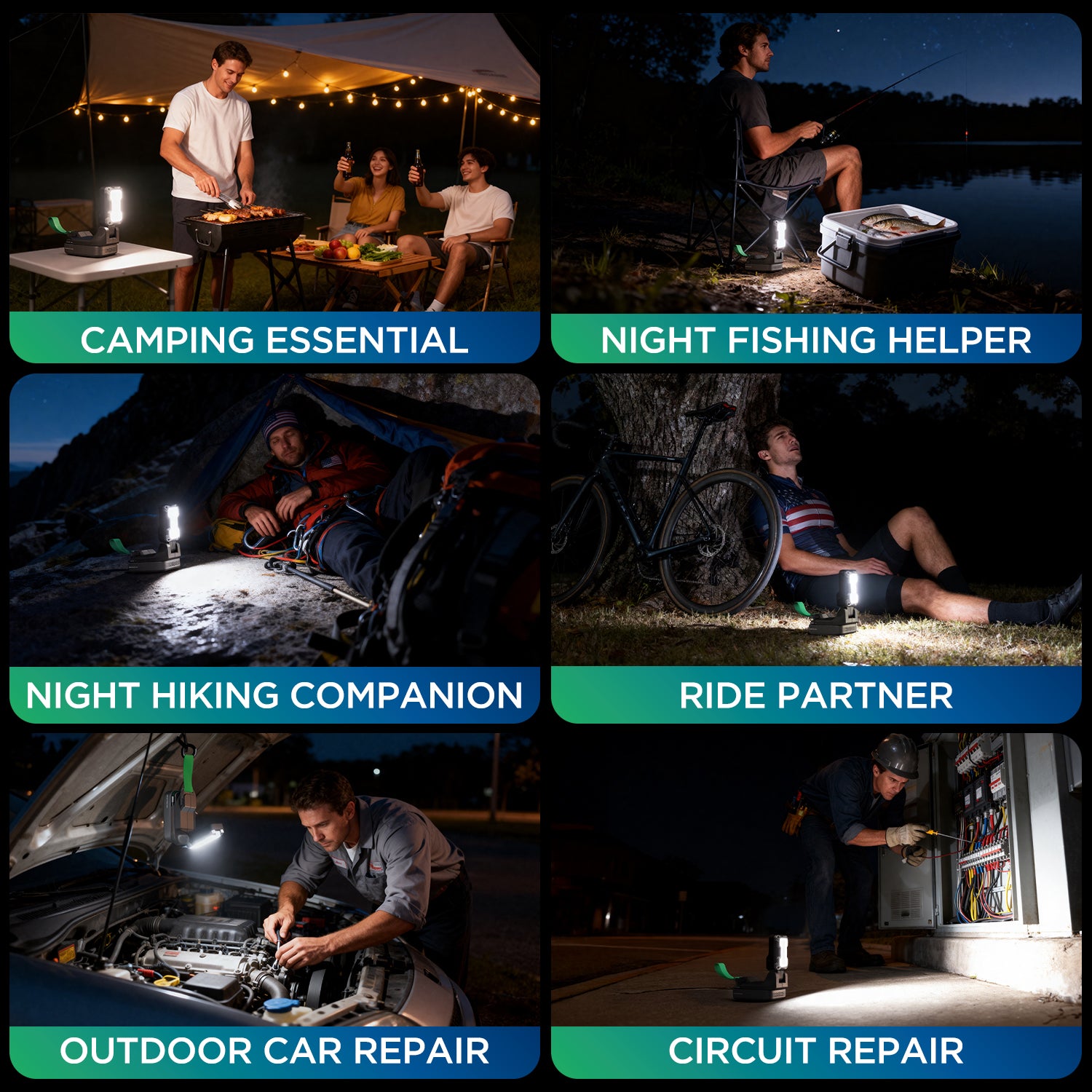 【COMING SOON | $19.99】Kraftsense U20X Slim 20V Cordless LED Work Light – with 2.0Ah 2-in-1 Battery & Power Bank