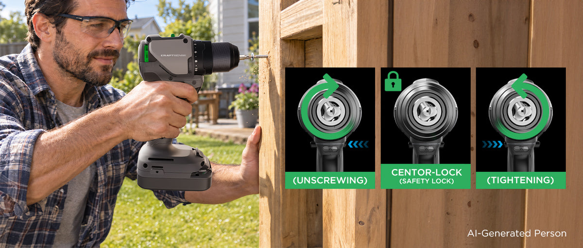 U20X Brushless 2-Speed Drill — Single Battery Kit (U20X-2.0Ah Slim, No Charger)