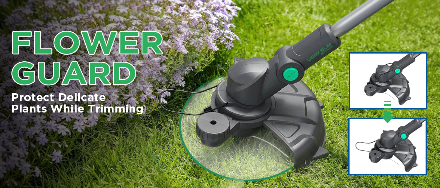 Kraftsense Slim 20V 2.0Ah Cordless Brushless String Trimmer