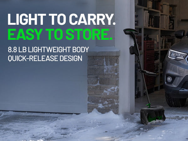 Pre-Sell | KraftSense 13-Inch Brushless Snow Shovel — Bare Tool (No Battery or Charger)