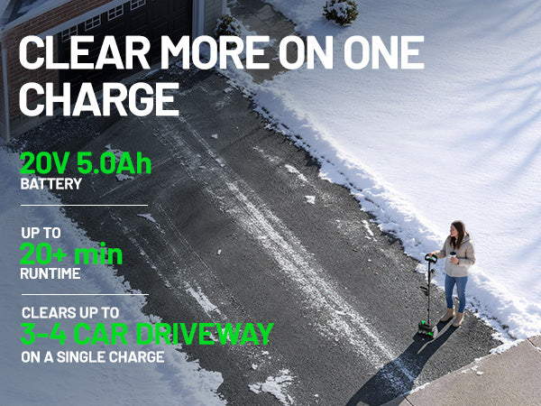 Pre-Sell | KraftSense 13-Inch Brushless Snow Shovel — Bare Tool (No Battery or Charger)